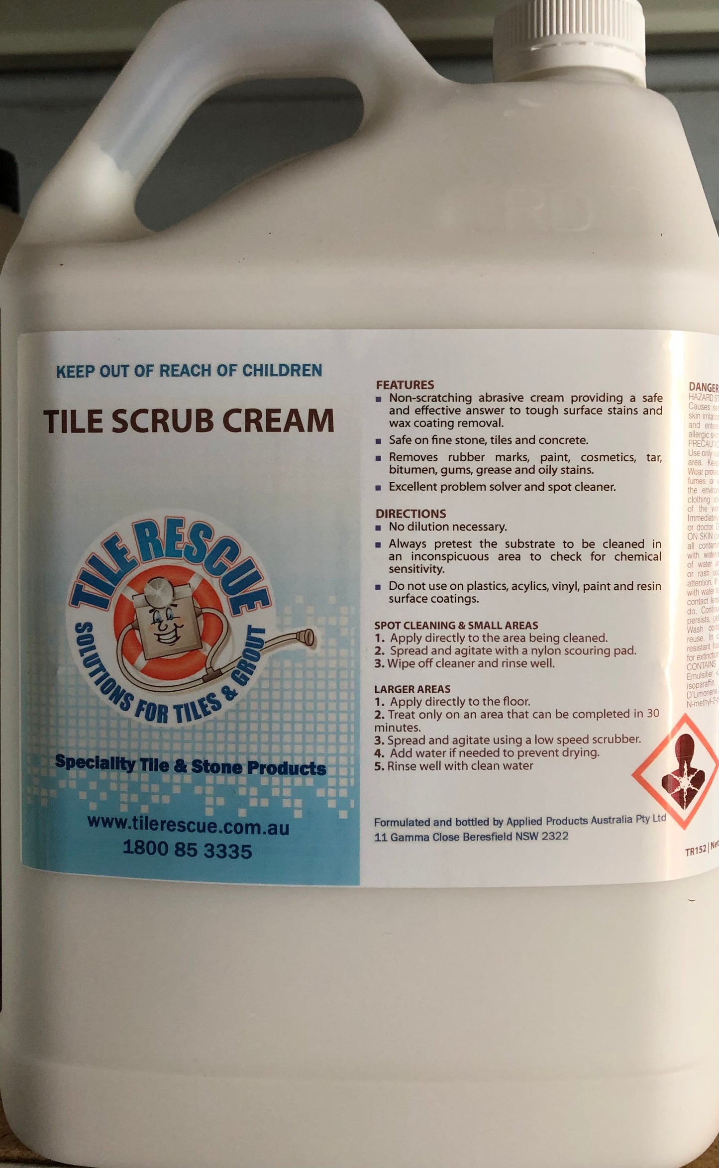 Tile Scrub Cream