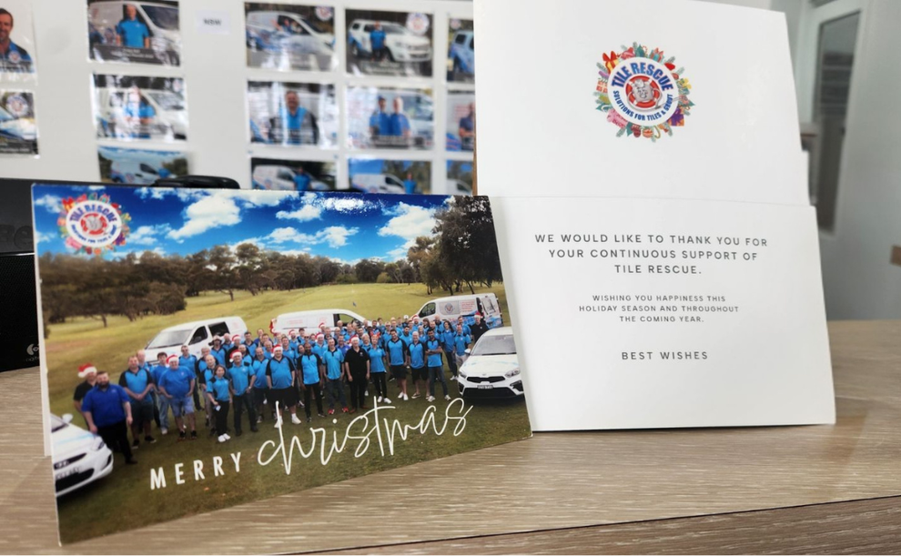 Tile Rescue Christmas Cards – Tile Rescue Wholesale Shop