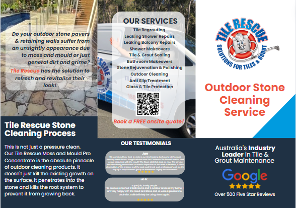 Outdoor Stone Cleaning Service Packs of 20