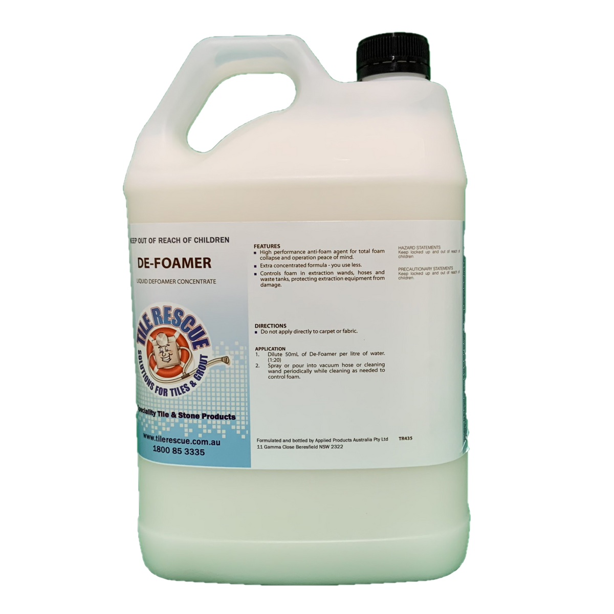 Tile Rescue De-Foamer